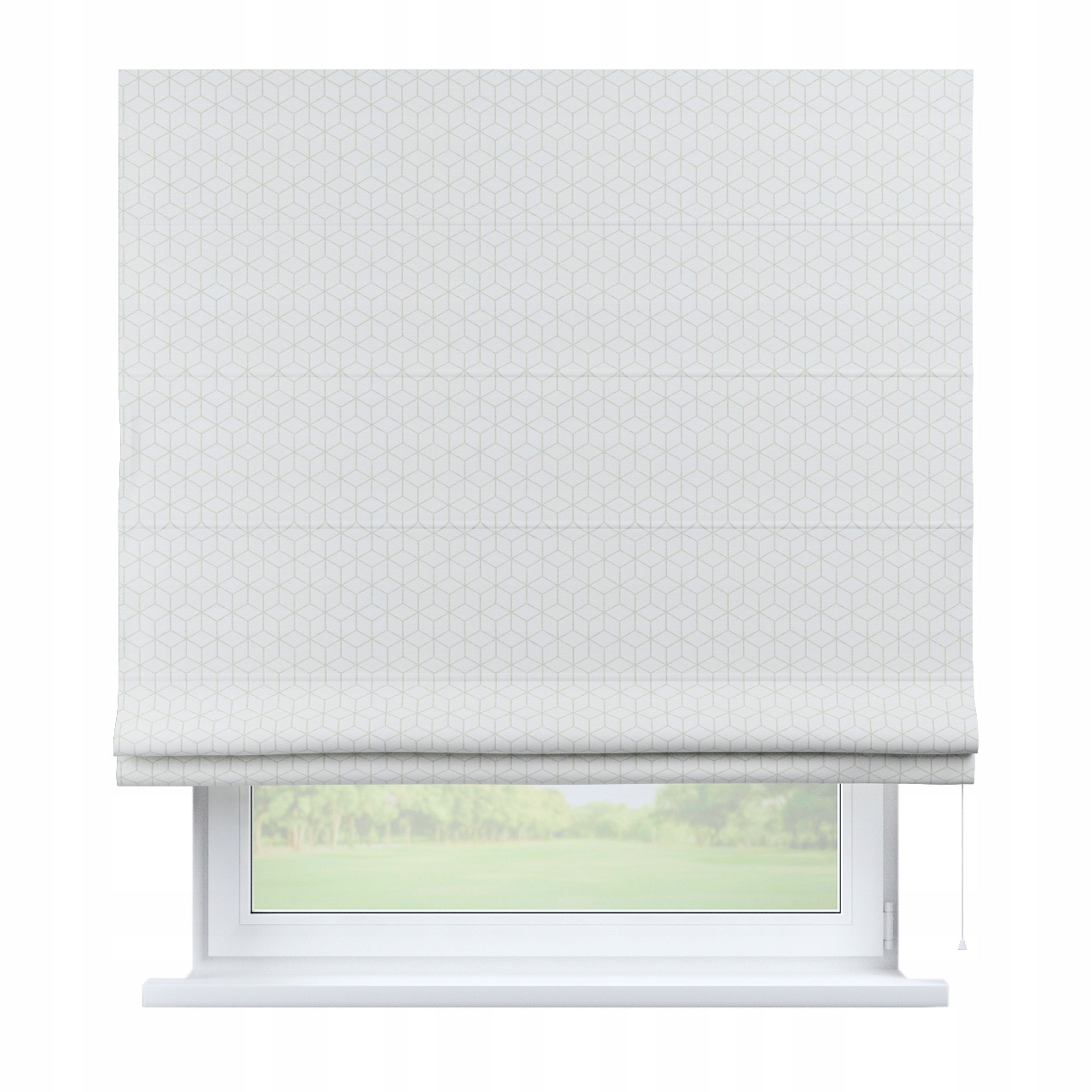 Hotová římská roleta Bari 110 x 150 cm bílá