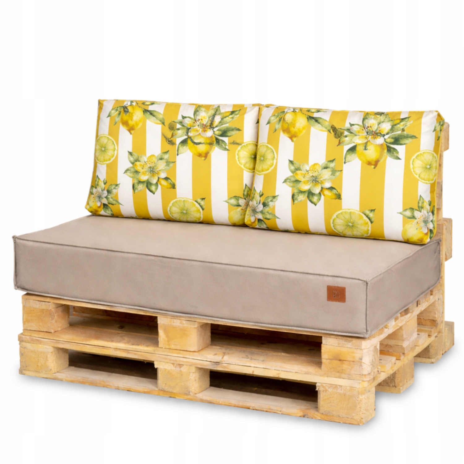 Polštáře Set na euro palety nábytek polštáře Voděodolné 120x80x15
