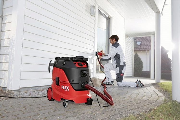FLEX odkurzacz przemysłowy bezworkowy S44 L AC S47 Maksymalna moc 1400 W