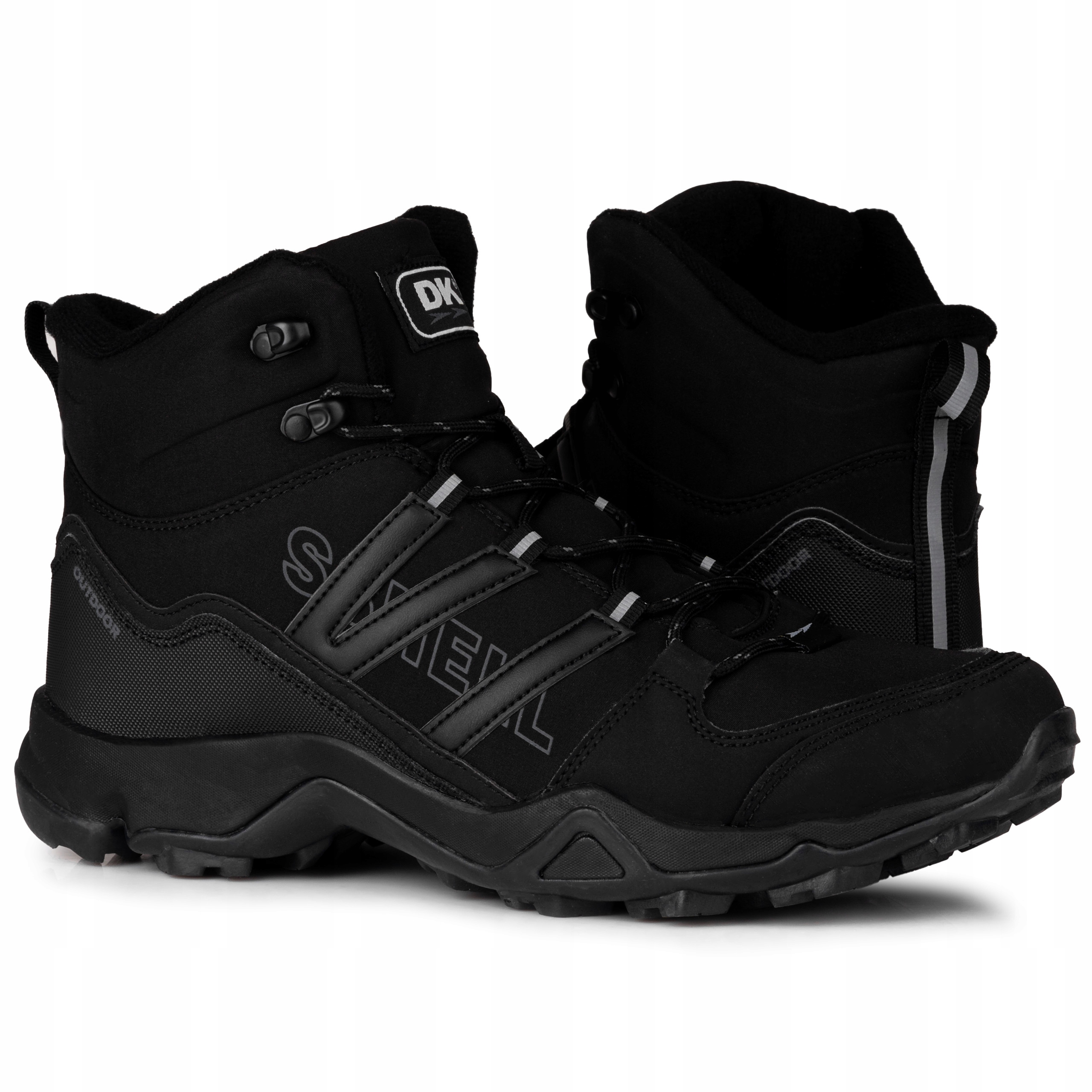 Buty męskie, sportowe Dk Spirit High VB17431 Black Softshell