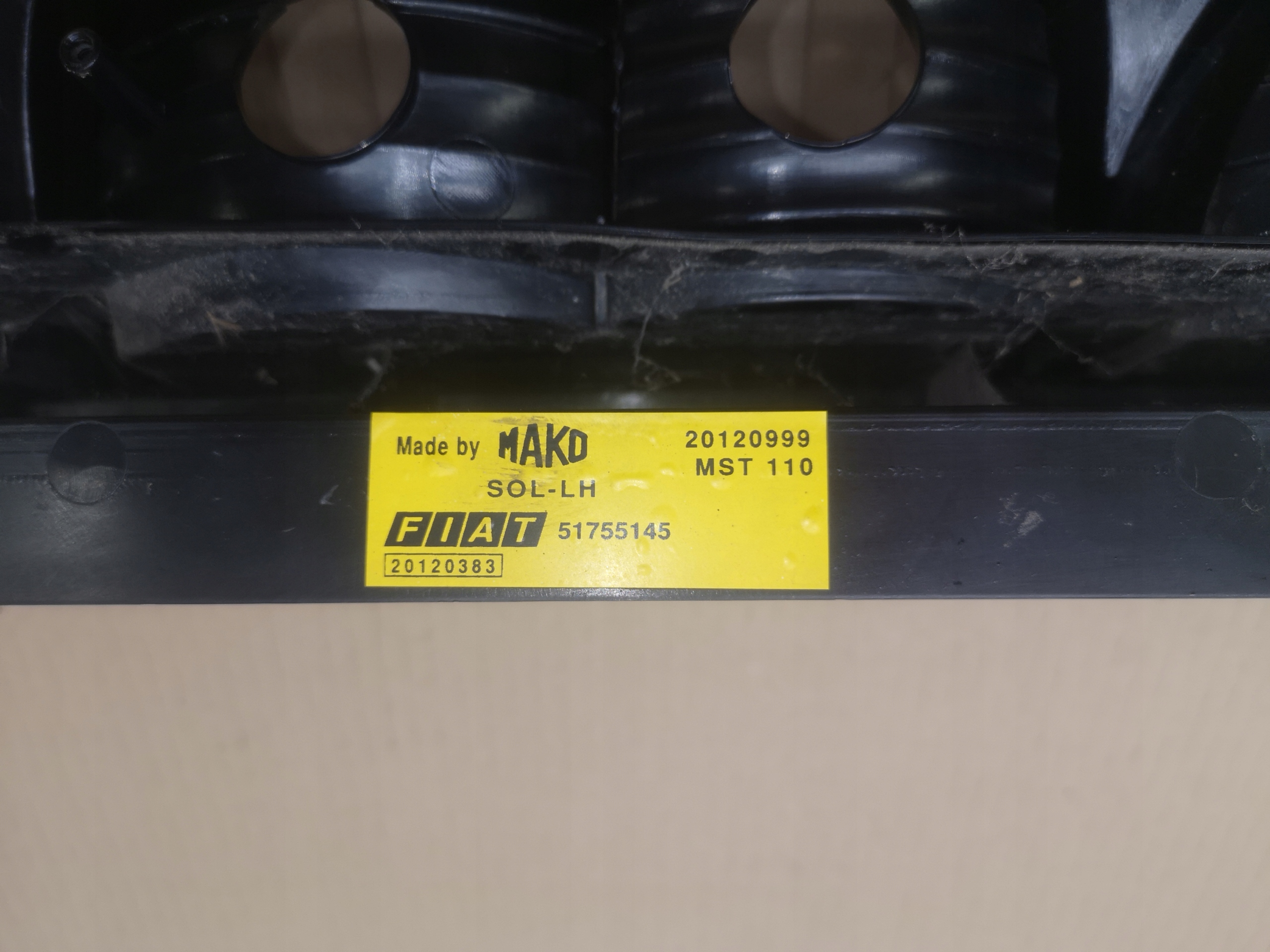 фонарь левый FIAT Doblo I РЕСТАЙЛИНГ 06-10 oem