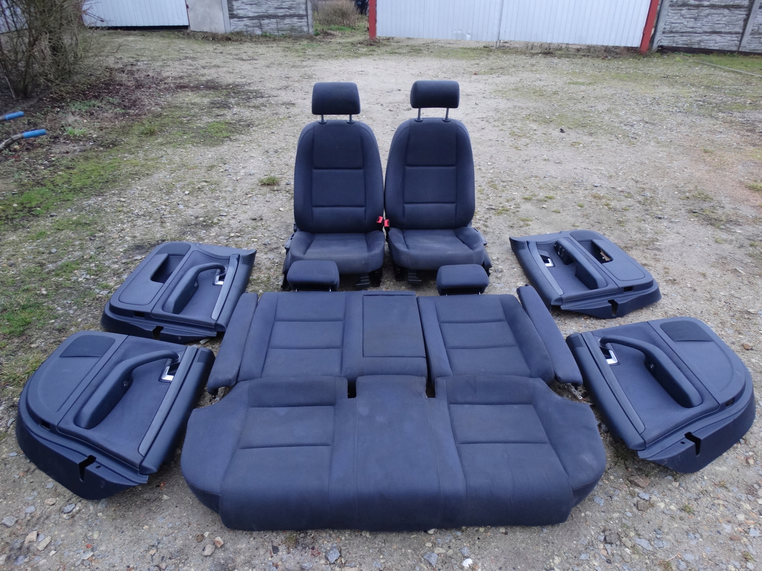 AUDI A4 B6 B7 01-07 Sitze MARITIM blaue EUROPA