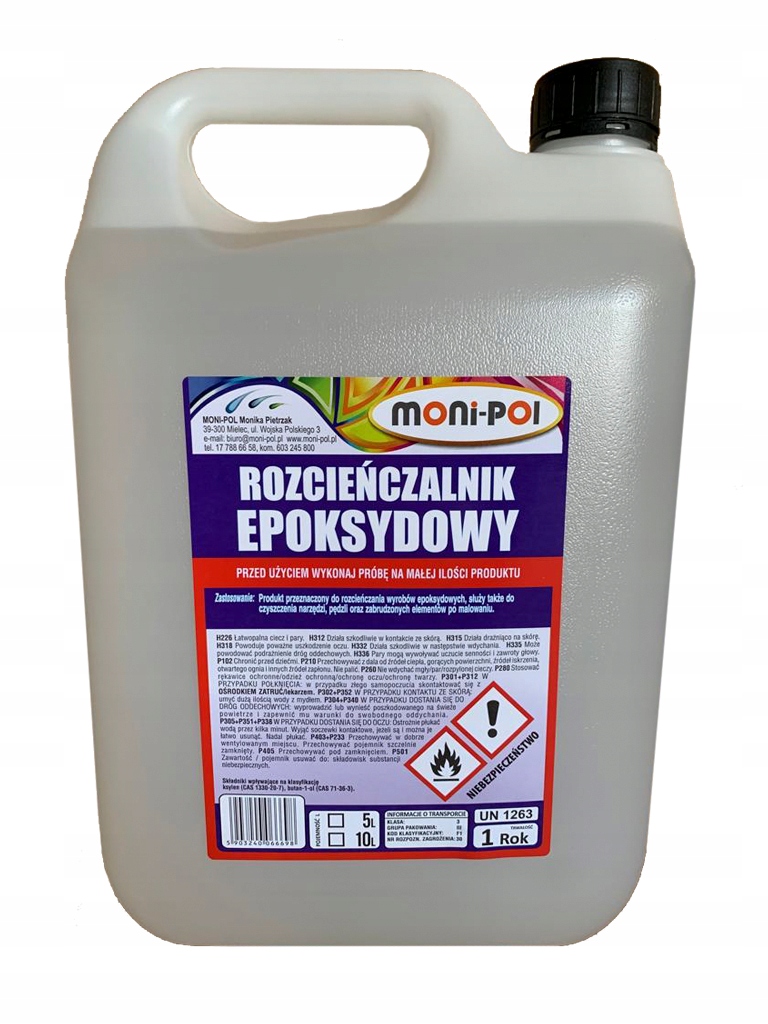 

Rozcieńczalnik Epoksydowy 5L