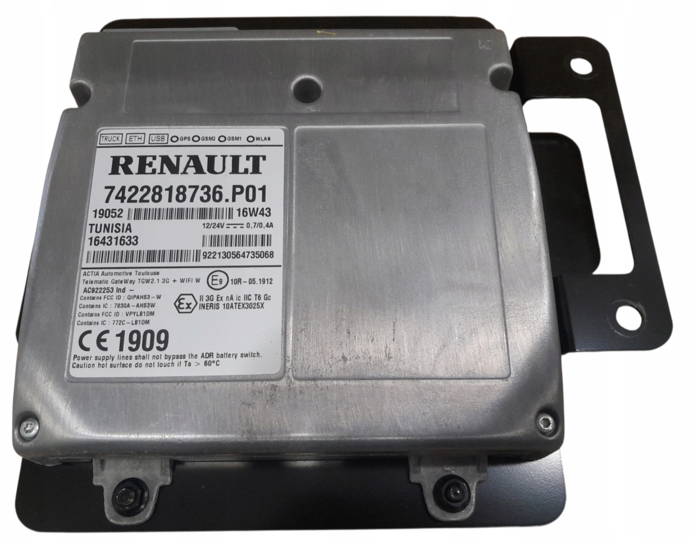 Centralina modulo GPS GSM Renault Gama T C