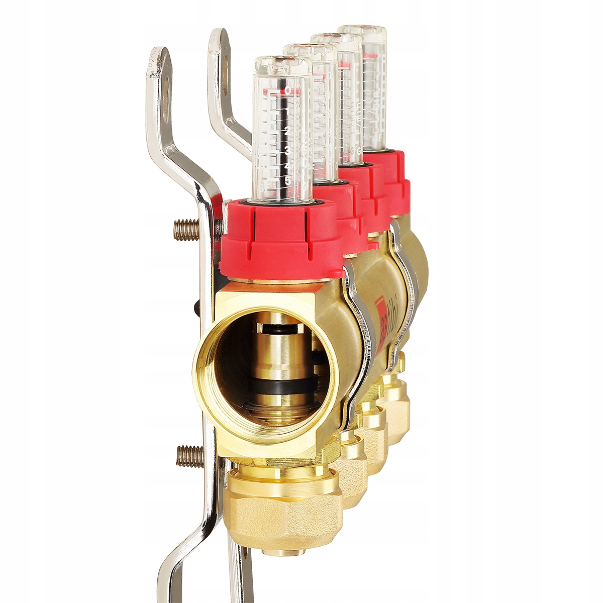 ROZDZIELACZ 4 OBWODY OGRZEWANIA PODŁOGOWEGO DO PODŁOGÓWKI POMPA IBO Liczba obwodów 4