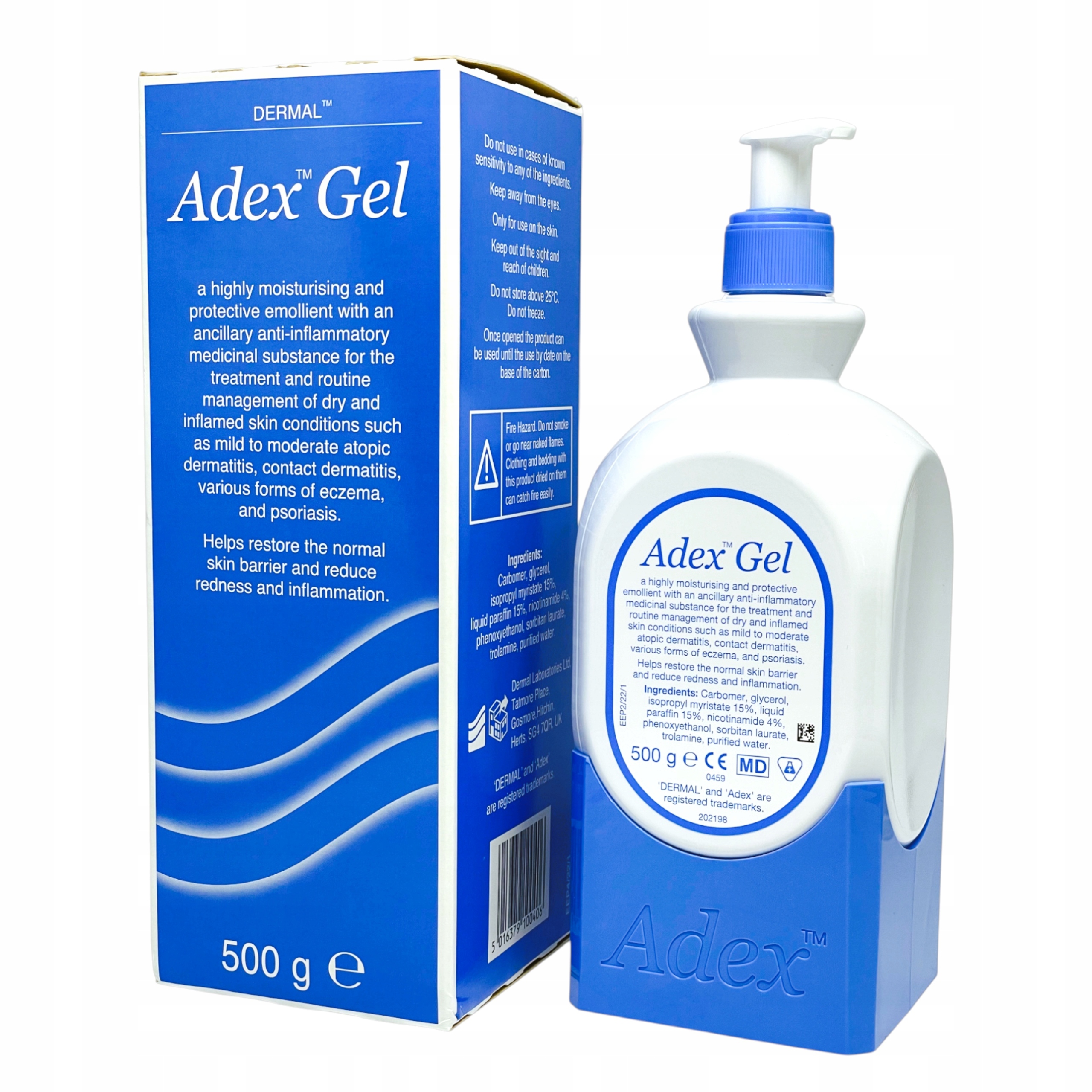 Adex Gel żel na łuszczycę i egzemę nawilżający przeciwzapalny