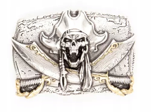Spona na opasek 40 mm Korsarz Pirátský plech