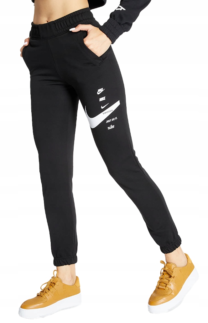 Dámské kalhoty Nike Sportwear Swoosh DJ1125-011 L