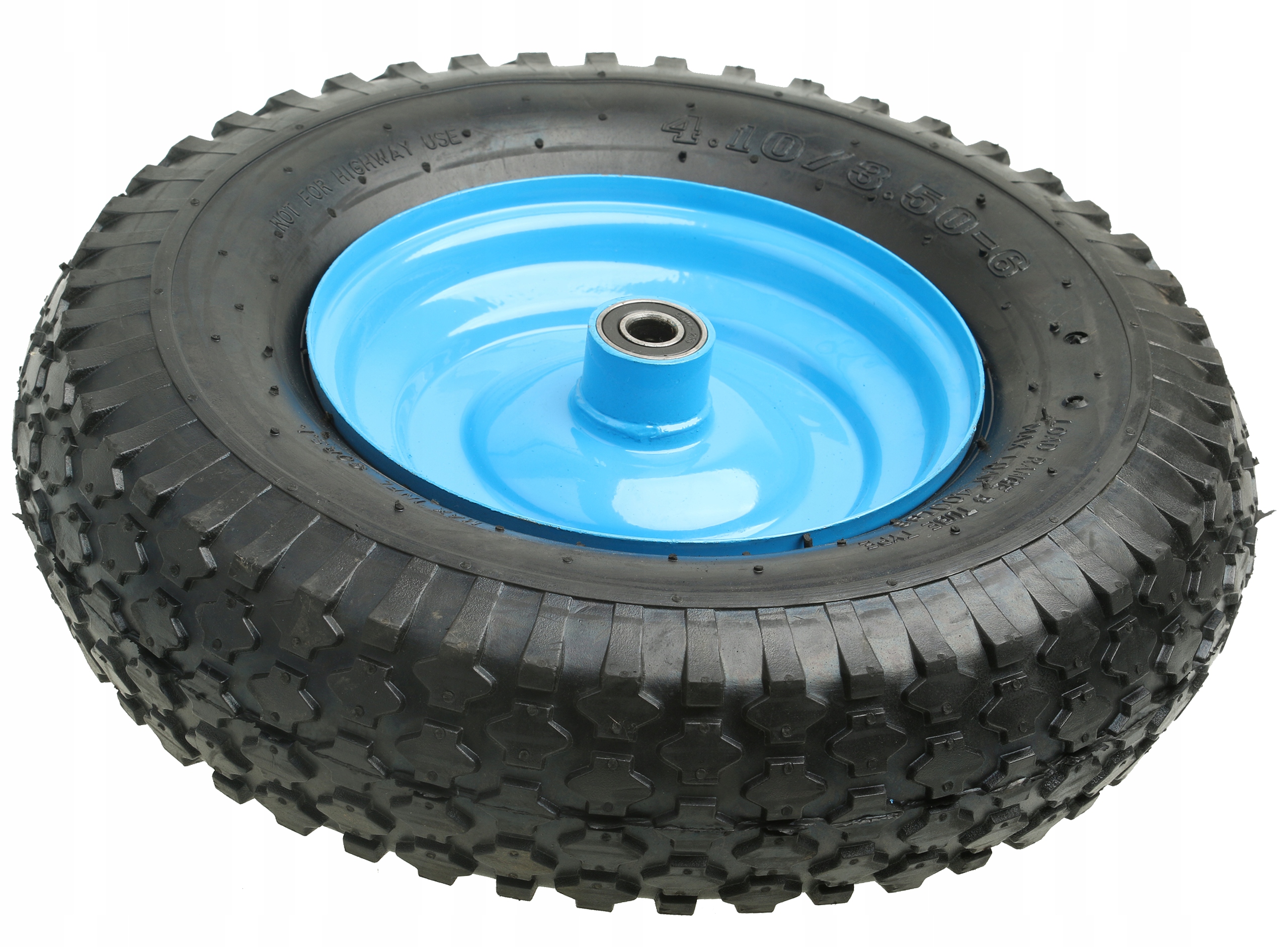 KOŁO KÓŁKO DO TACZKI TACZEK WÓZKA 4.10/3.50-6 2PR POMPOWANE OTWÓR 12 + OŚKA Stan opakowania oryginalne