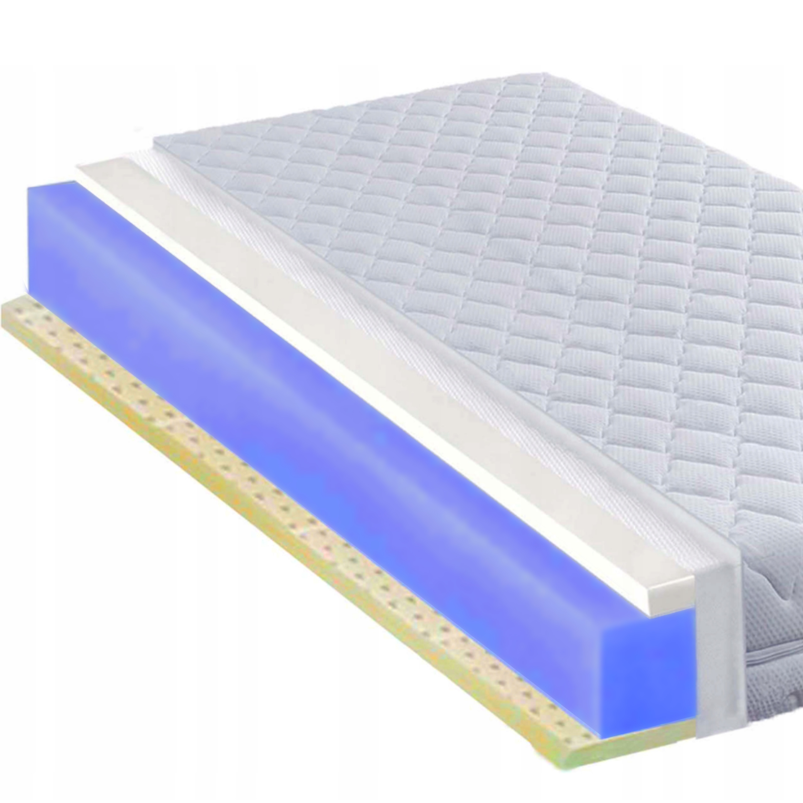 H3 Antialergický latexový matrac 180 x 200 cm obklopujúci priedušnosť 11 cm