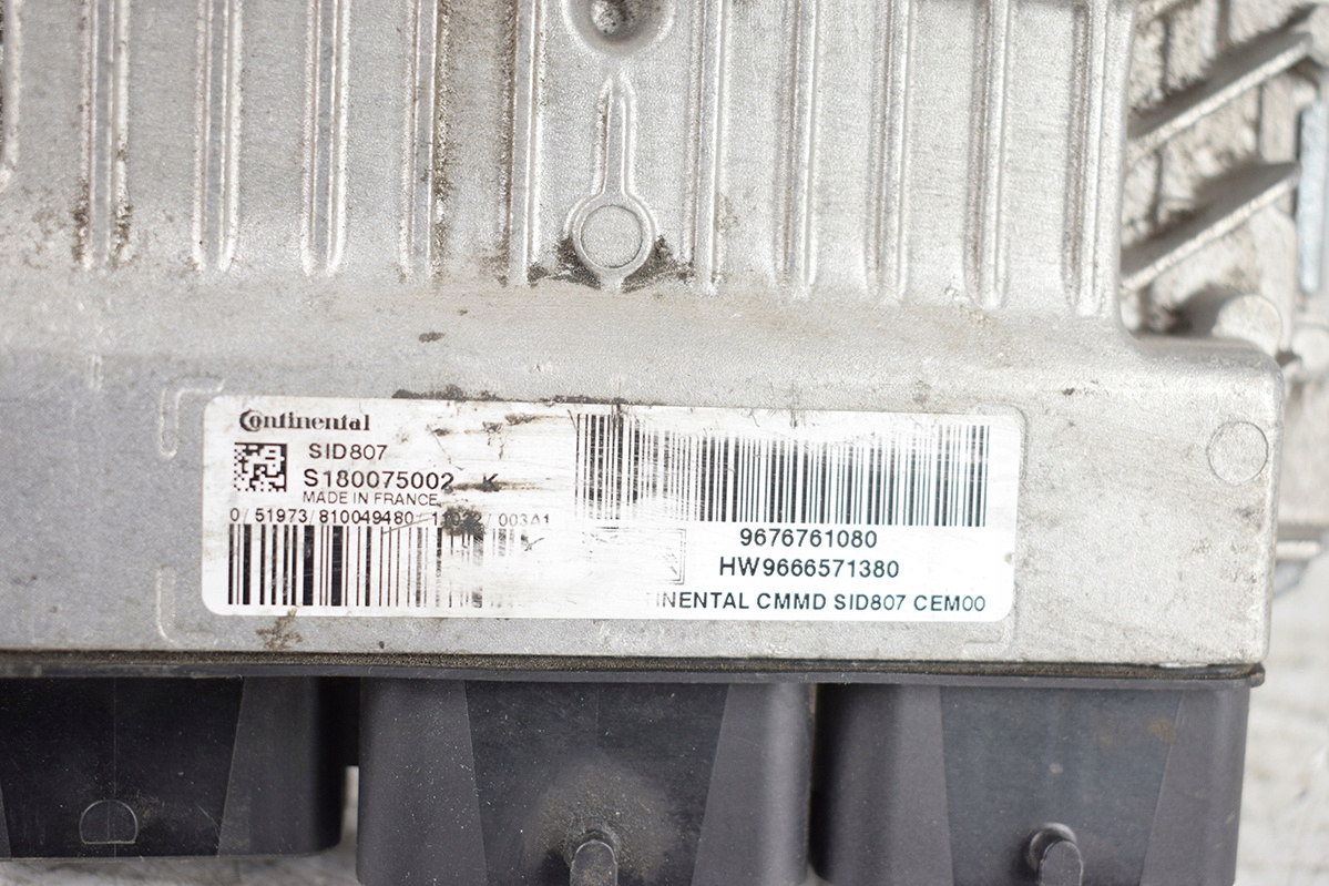 computer control unit PEUGEOT CITROEN 9676761080