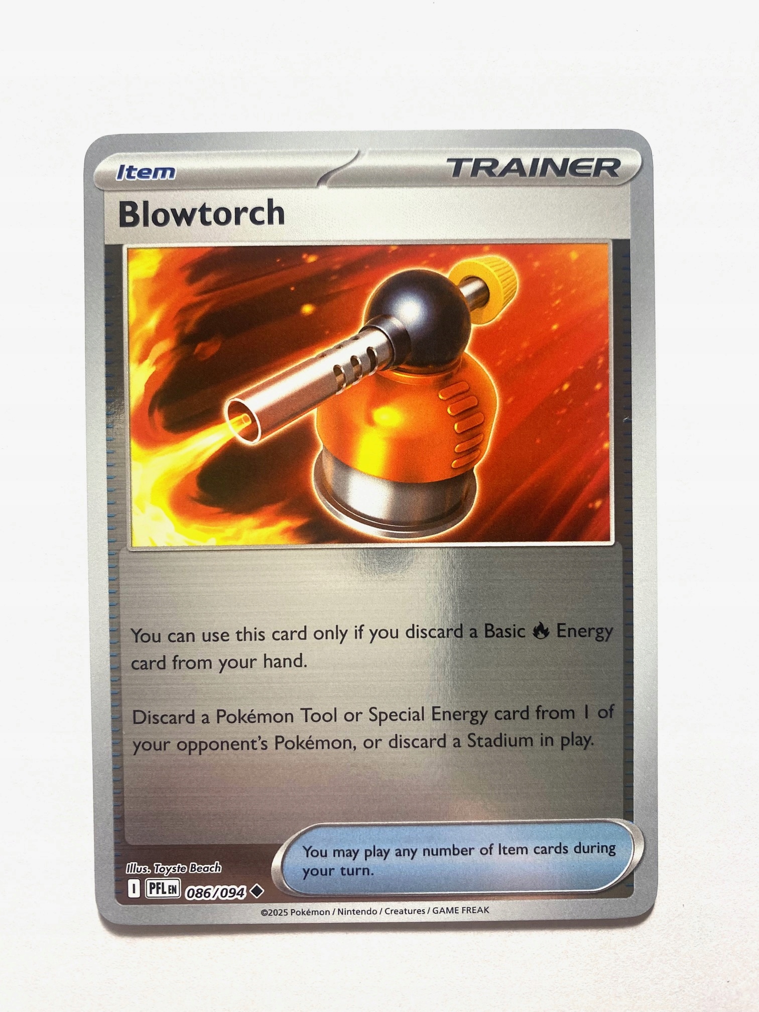 Phantasmal Flames Reverse 086/094 Blowtorch