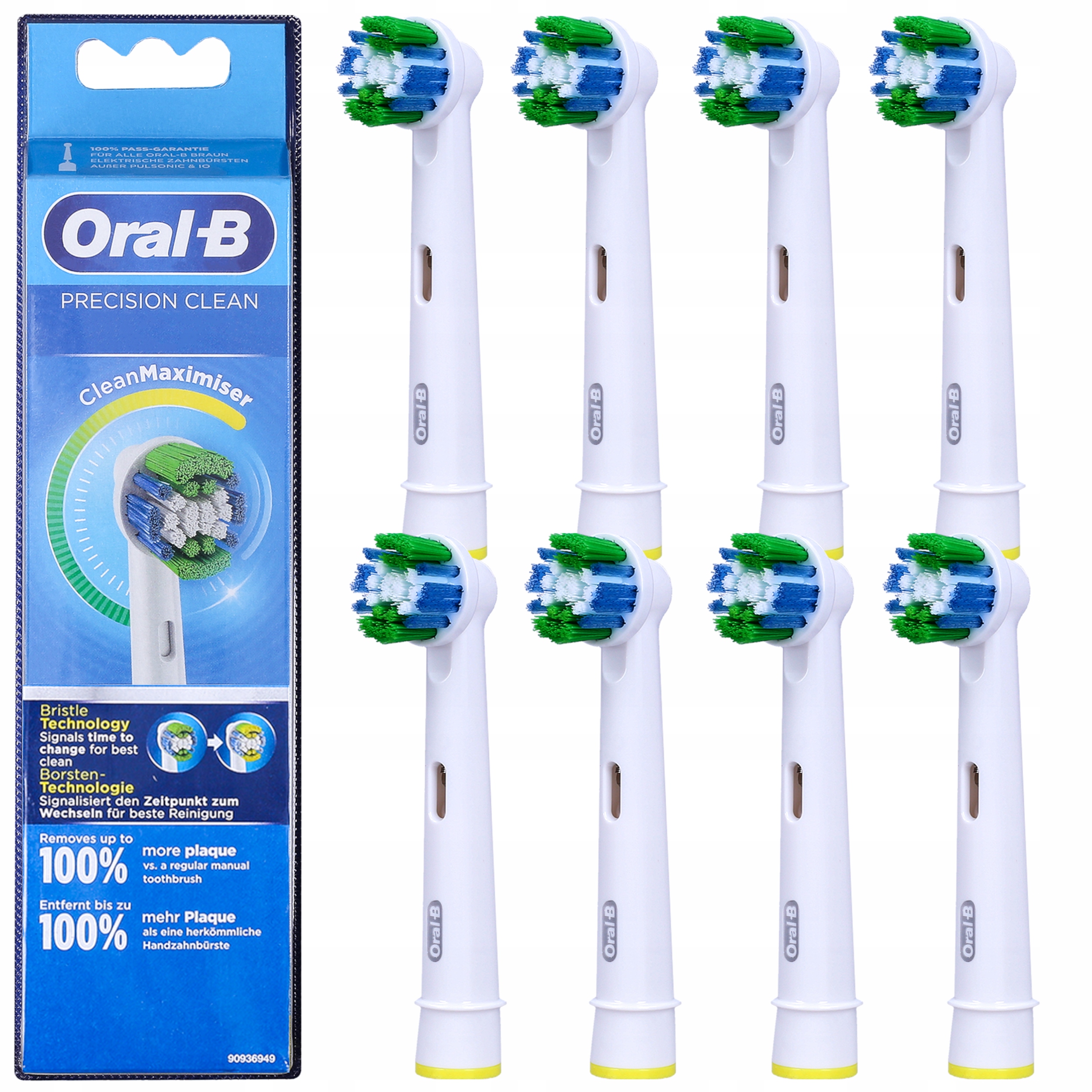 

8x Główka Końcówka EB20 Oral-b Precision Vitality