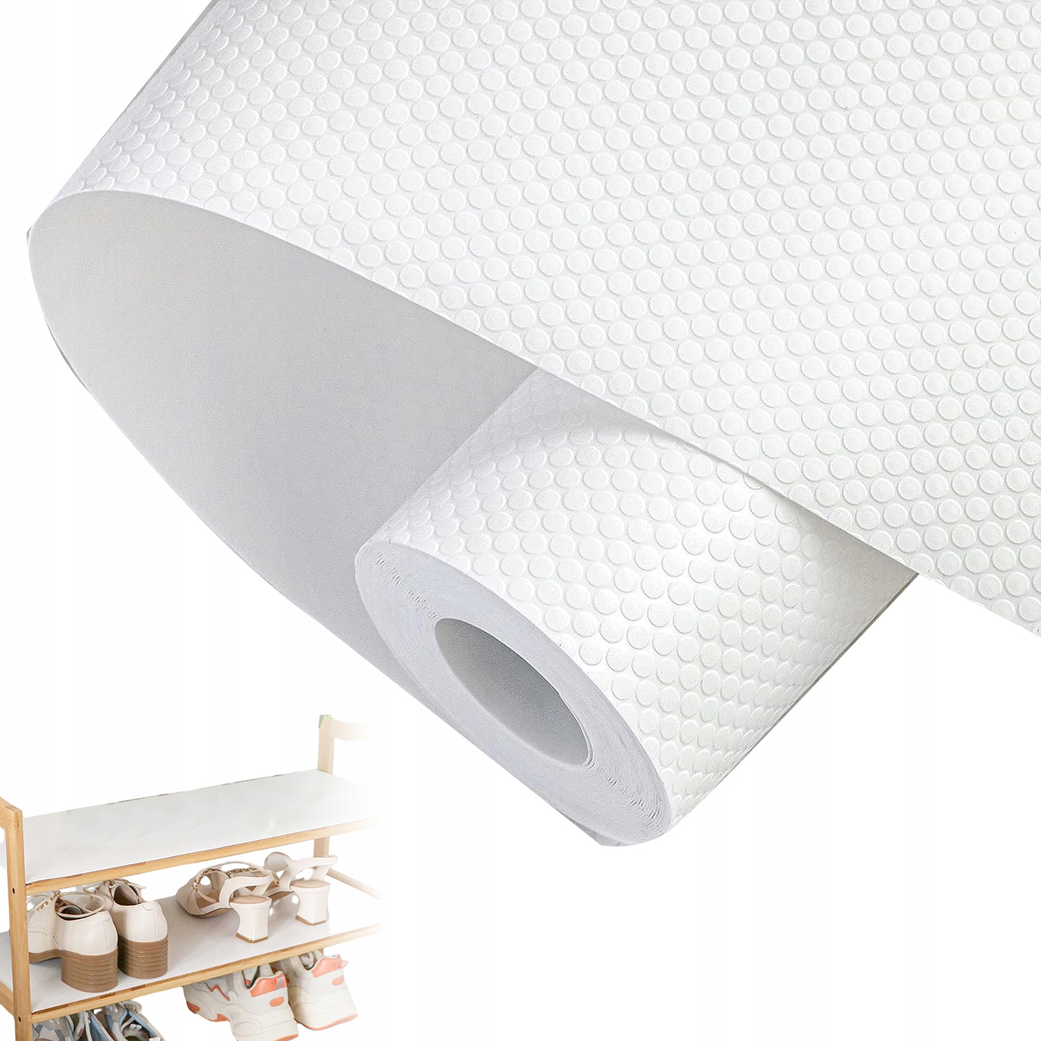 Podložka Do Skříně O Rozměrech 60 CM * 6 M. Materiál Eva, Žáruvzdorná, Bílá