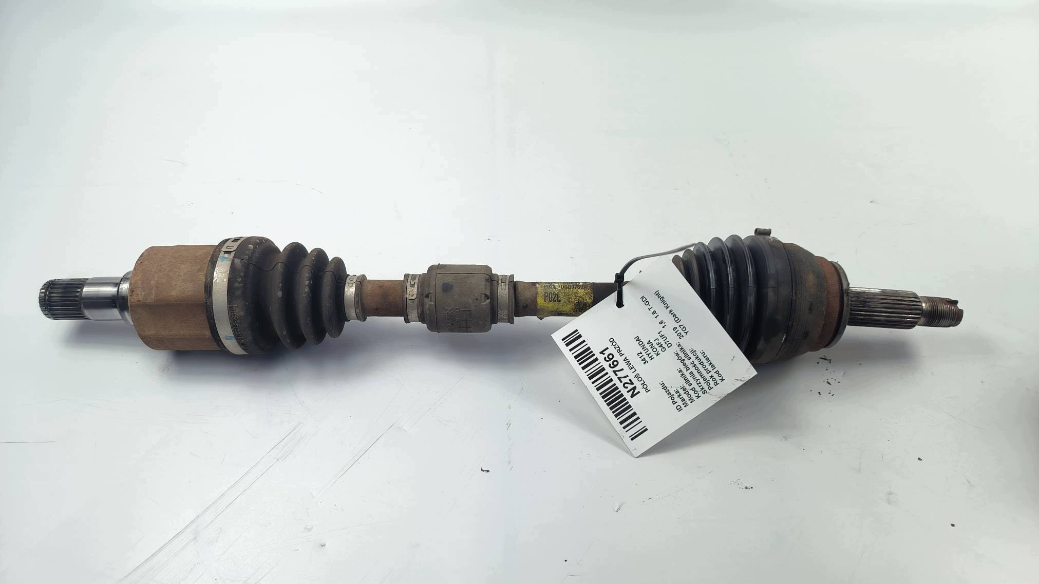 semi-axis left front 49500J9100 HYUNDAI KONA