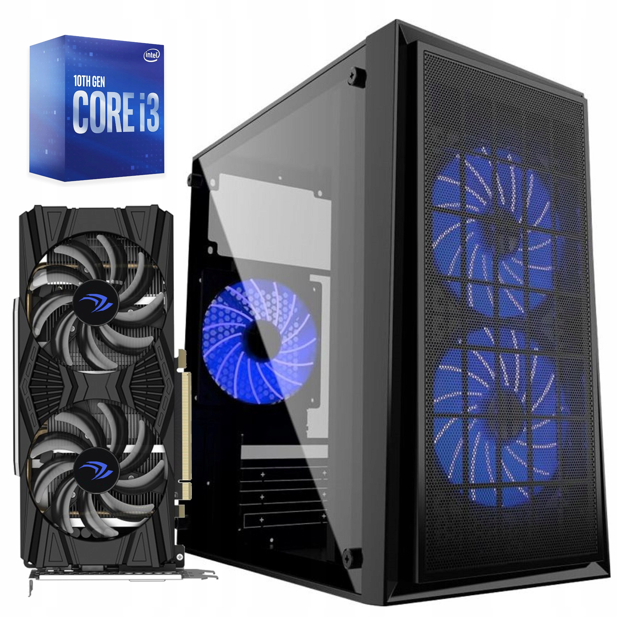 Počítač i3 Gtx 1650 Ti 8GB 480SSD Wifi