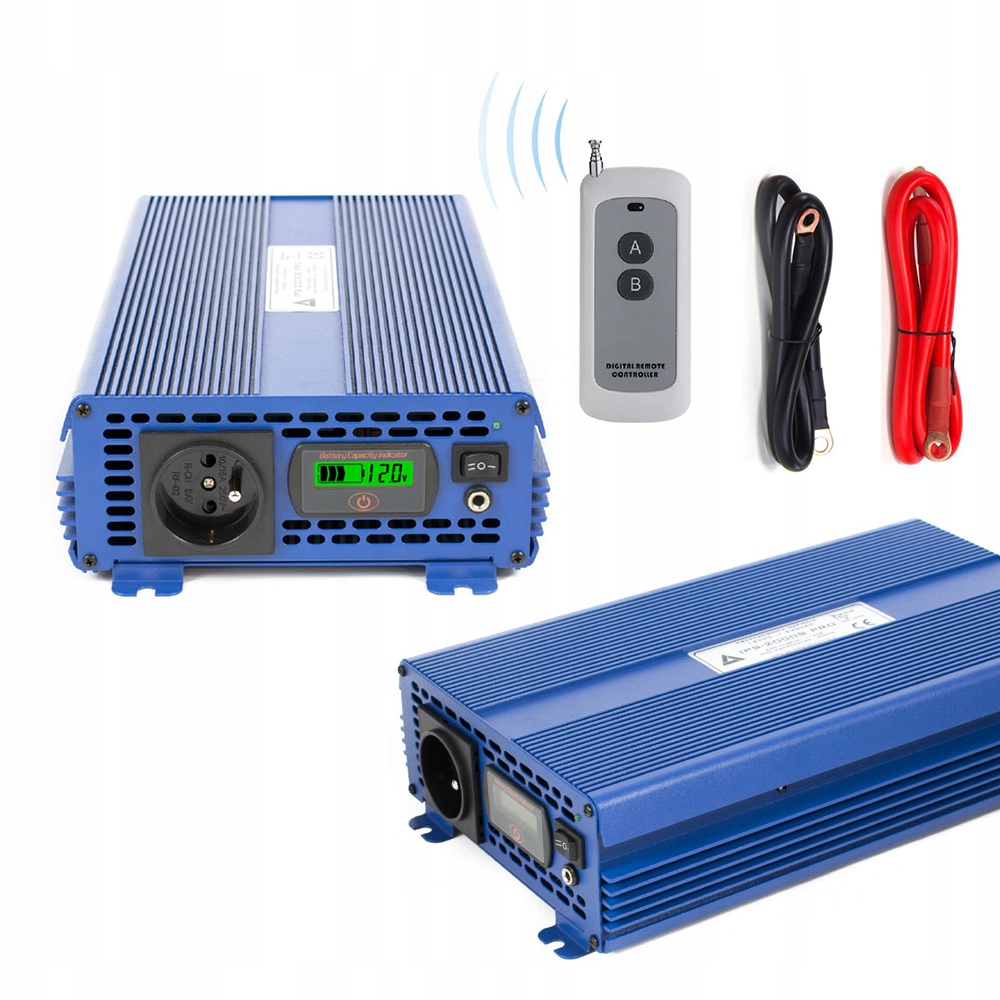 

Azo Przetwornica 12V 230V 2000W Sinus Eco Mode Pro