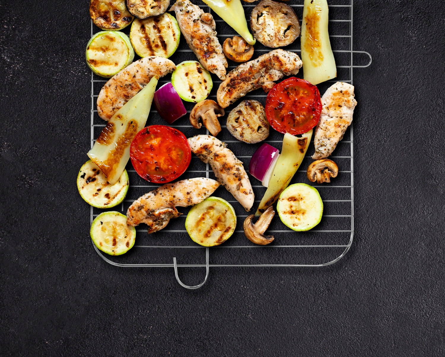 GRILL WĘGLOWY OGRODOWY CHROMOWANY RUSZT PRZENOŚNY REGULOWANY 2 PÓŁKI LUND Długość rusztu 48 cm