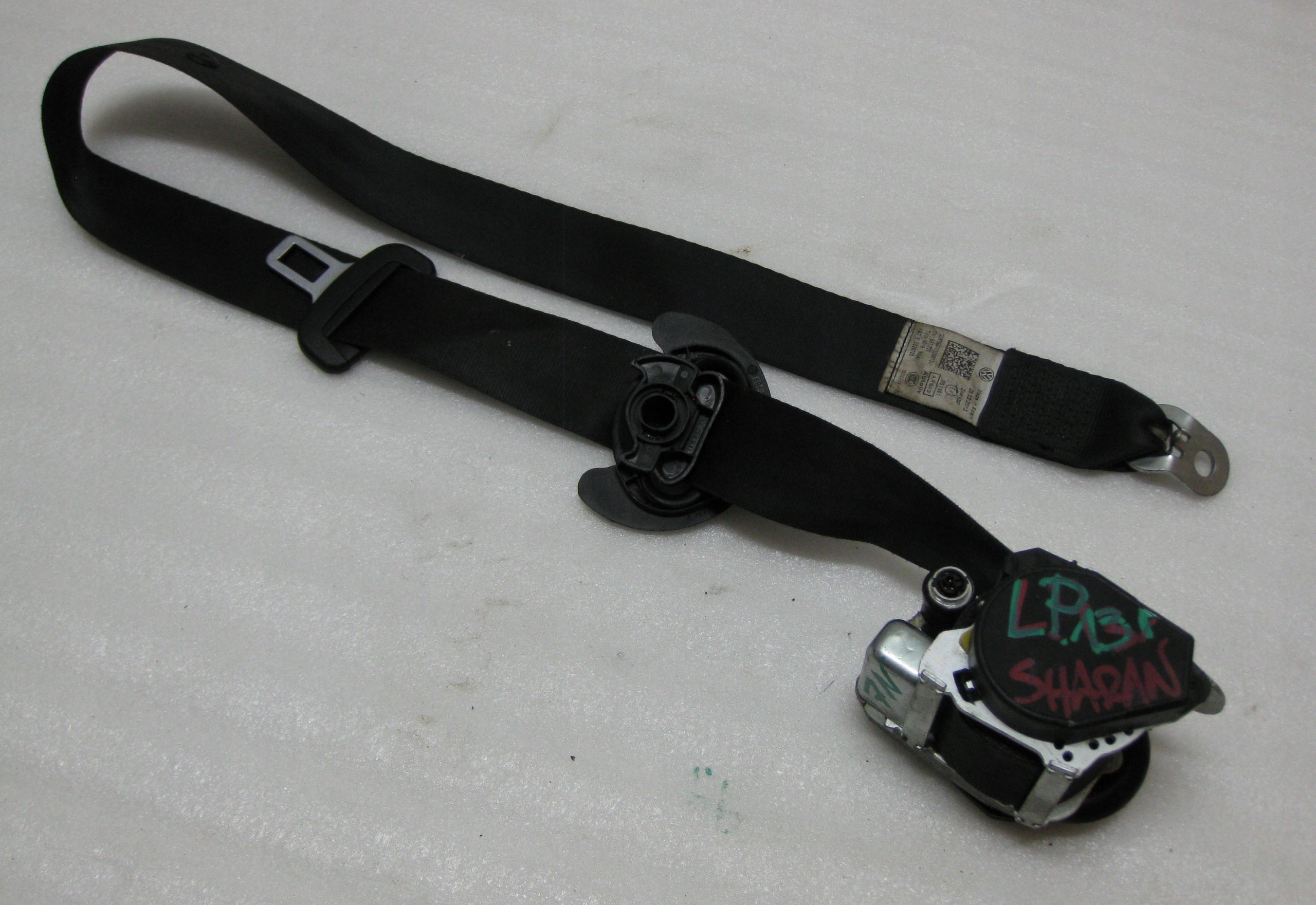 VW SHARAN 7N seat belt left front 7N1857705