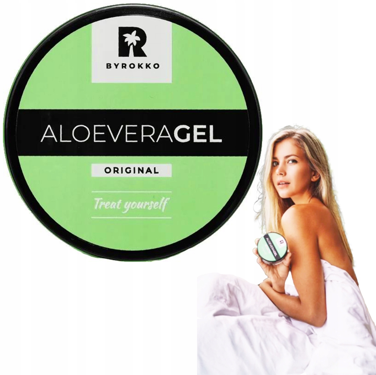 Byrokko Aloe Vera Gel po opalování Aloe Vera Hydratační 200 Ml