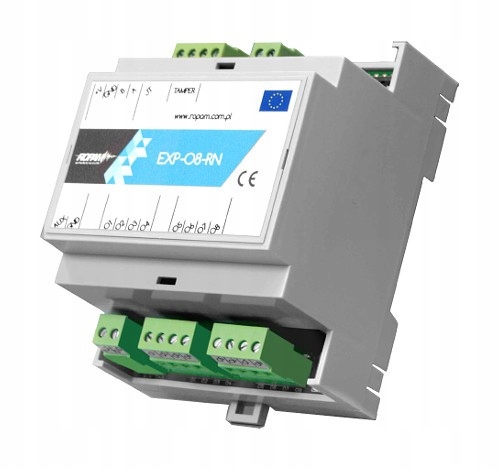Expandér výstupov Din EXP-O8R-RN-D4M Ropam