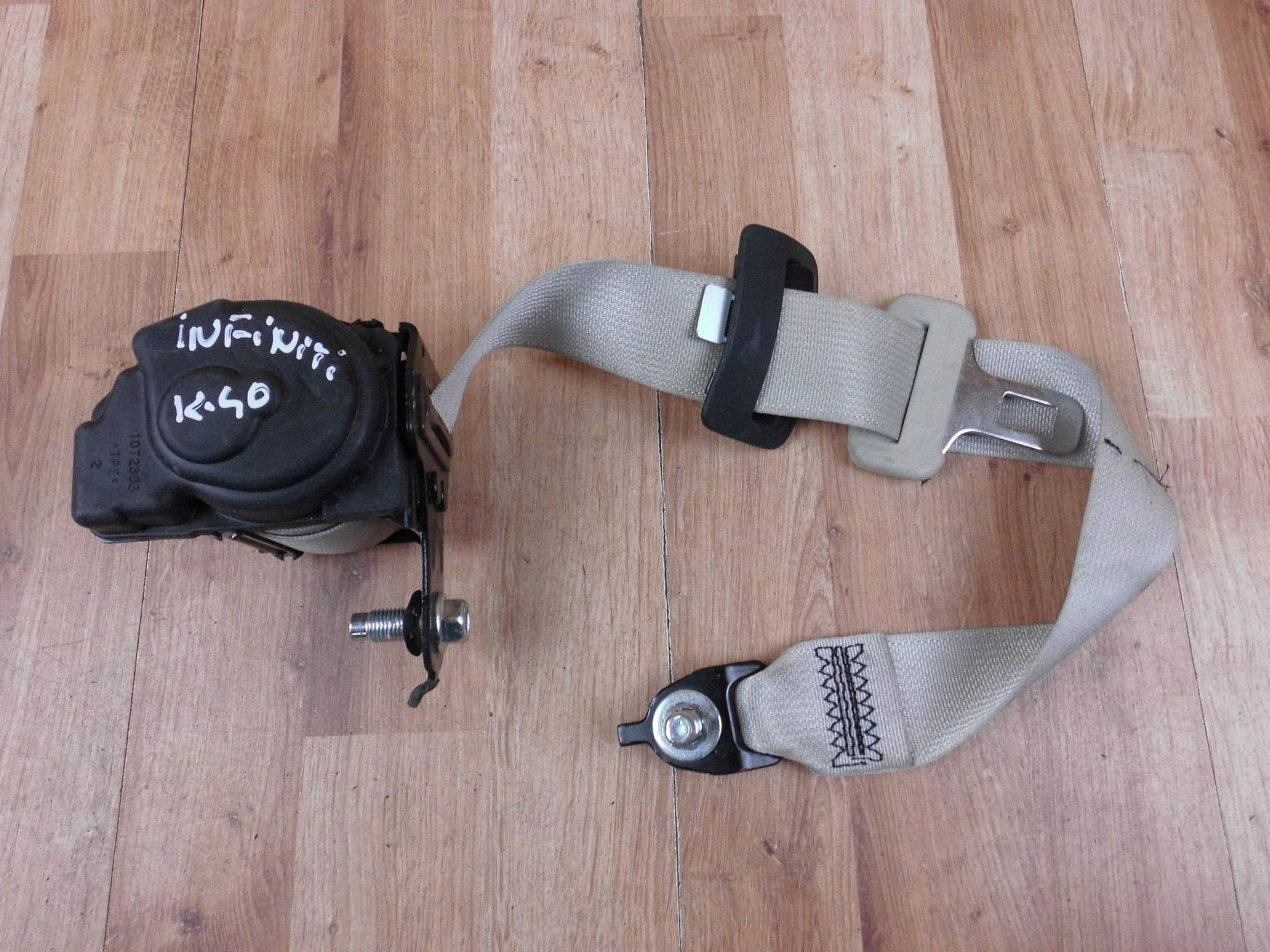 Infiniti Q50 Gurten Sicherheits SITZ links heck hinten