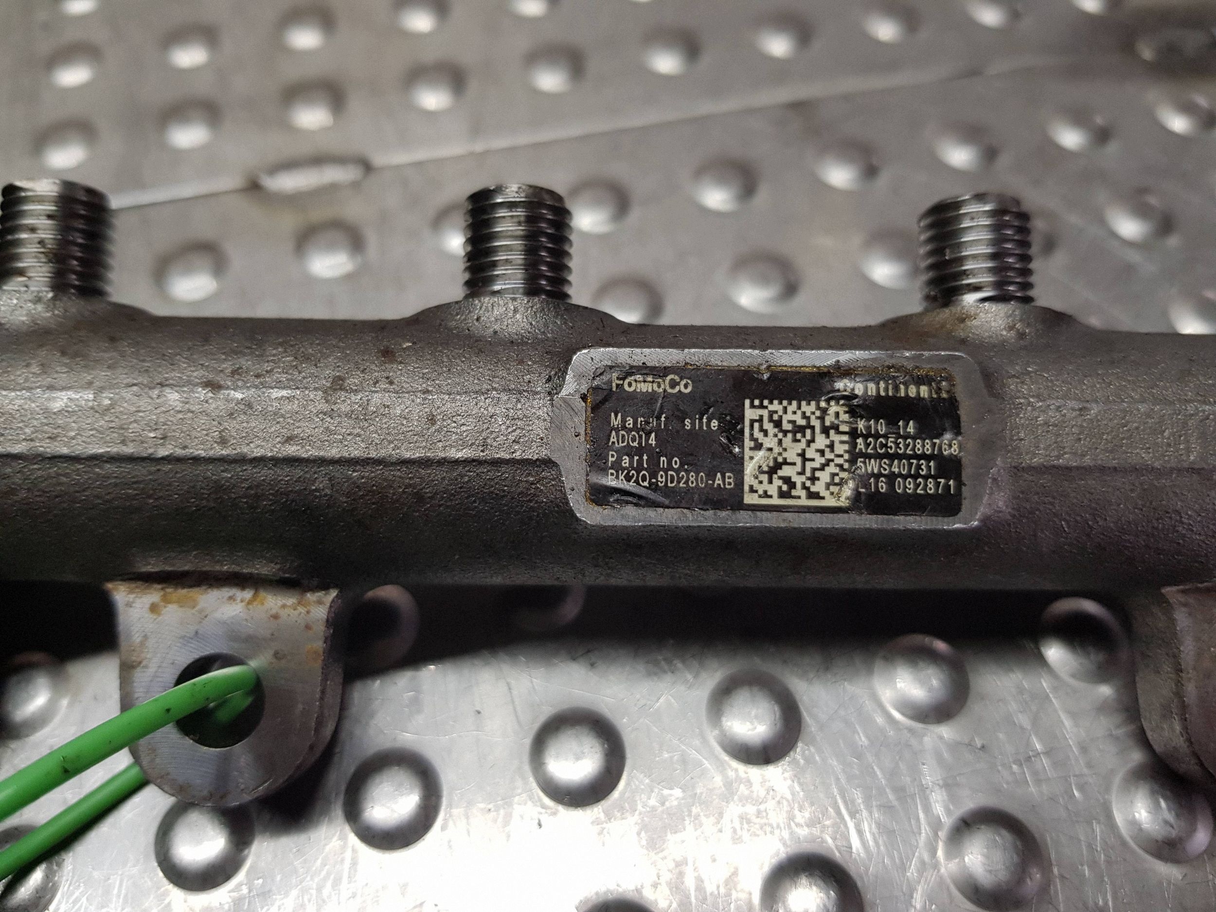 injection ramp sensor BK2Q-9D280-AB FORD TRANSIT MK7 CUSTOM 2.2 TDCI EU5