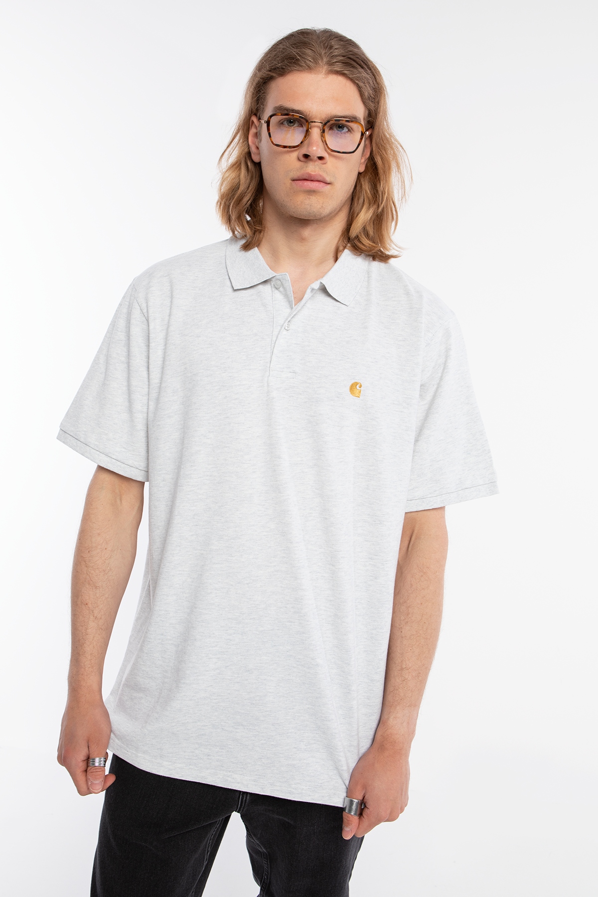 Pánské Tričko Polo Carhartt Chase Pique CW-807-00JXX-XXL