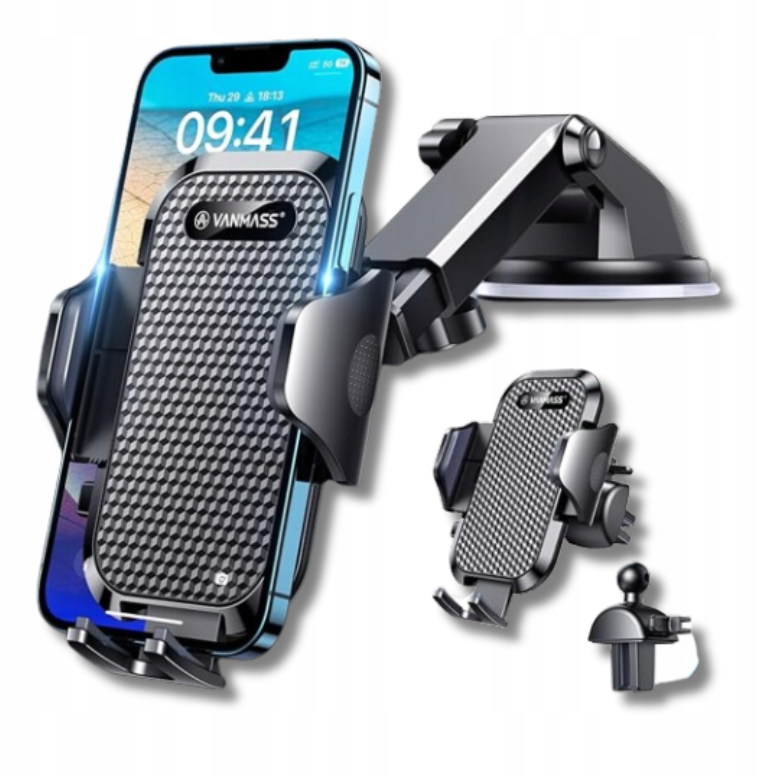 Držák na telefon do auta Silný Univerzální pro mobilní telefon