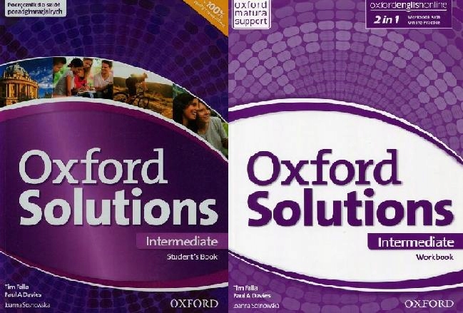 Oxford Solutions Intermediate SB + WB OXFORD