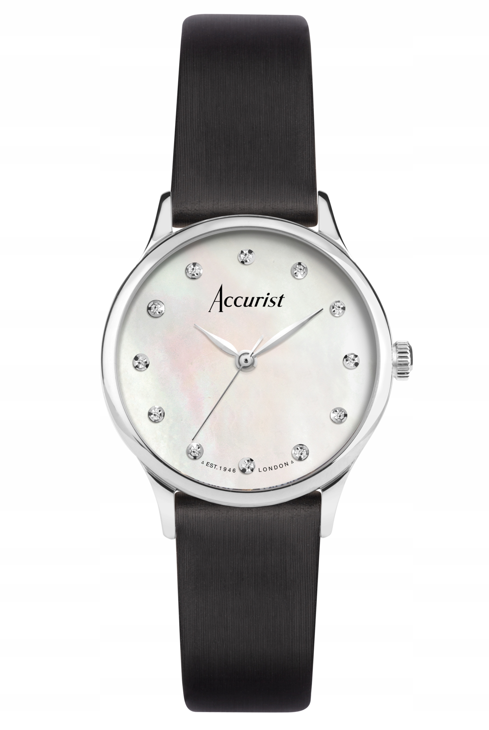 Nové Originální dámské hodinky Accurist Dress 77002, perleťová hmota, zirkony