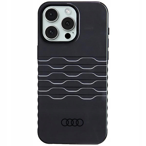 Pouzdro pro Audi IML MagSafe Case iPhone 15 Pro Max 6.7" černé/black hardcase