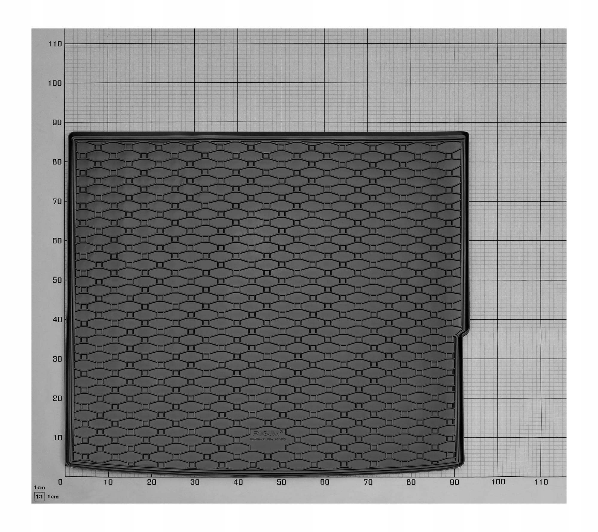 Dywaniki i mata do BMW X1 E84 2009-2015 Materiał guma