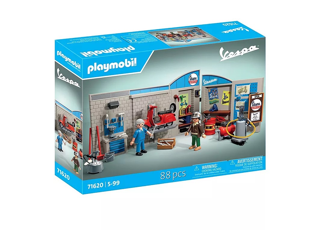 Playmobil 71620 Garaż Vespy z lat 60-tych