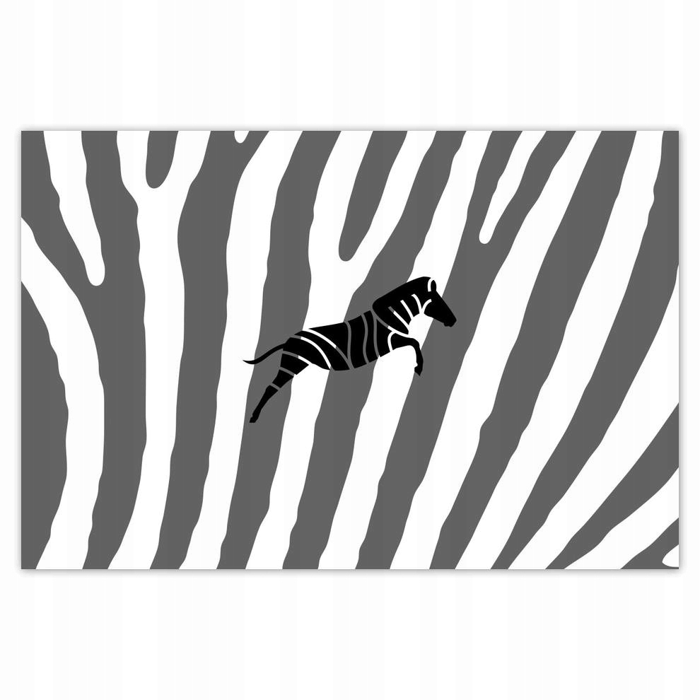 

Plakat 93x62 Zebra Paski