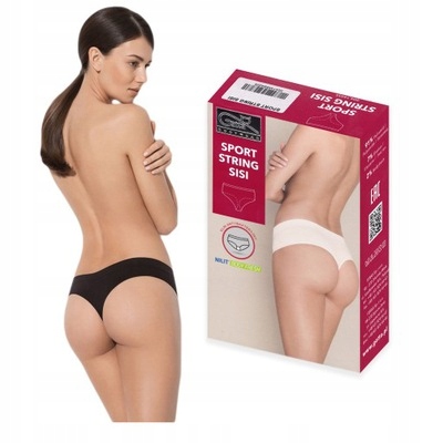 

Bezszwowe stringi Gatta sport Sisi XL czarne
