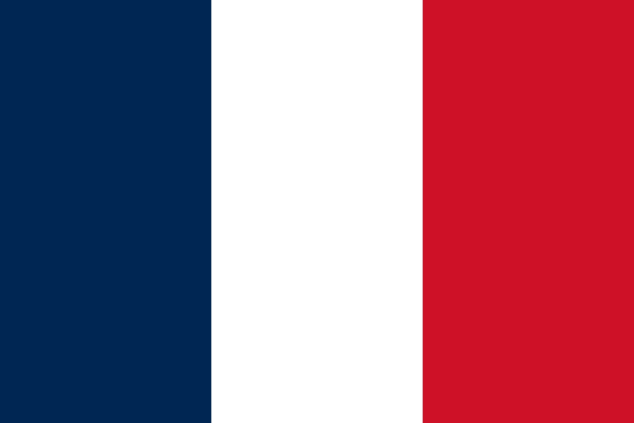 

Naprasowanka Francja Termo Naklejka Aplikacja