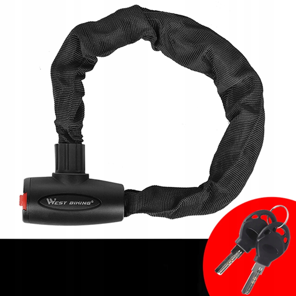 Zapięcie Rowerowe Blokada Roweru 60cm łańcuch EAN (GTIN) 7892017535414