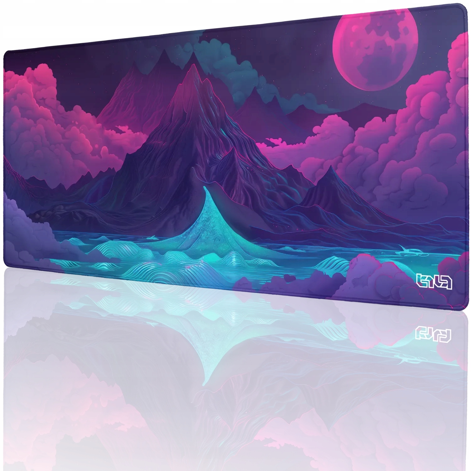 Podkładka Pod Klawiaturę Abstrakcyjne Wzgórza 90x40 Tilt Dla gracza XXL