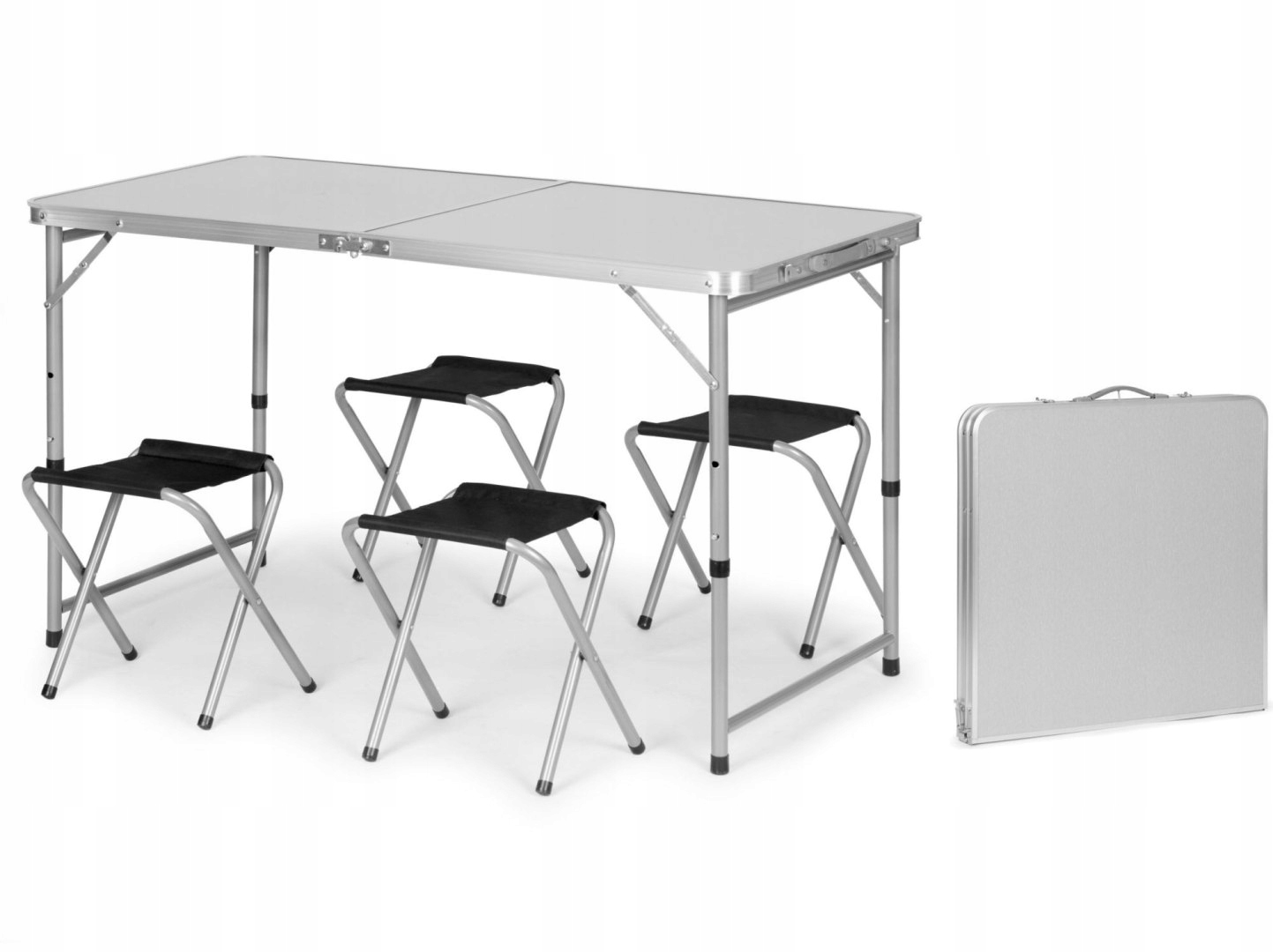 Turistický stůl skládací zahradní kufr s držadlem pro přenášení