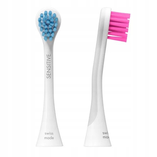 Curaprox Hydrosonic Sensitive Duo, główki szczoteczki sonicznej, niebieska