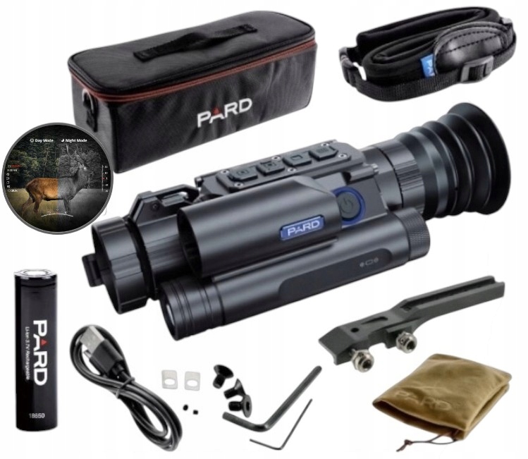 Zaměřovač pro noční vidění s dálkoměrem Pard NV008SP2-850 nm/70 mm/LRF