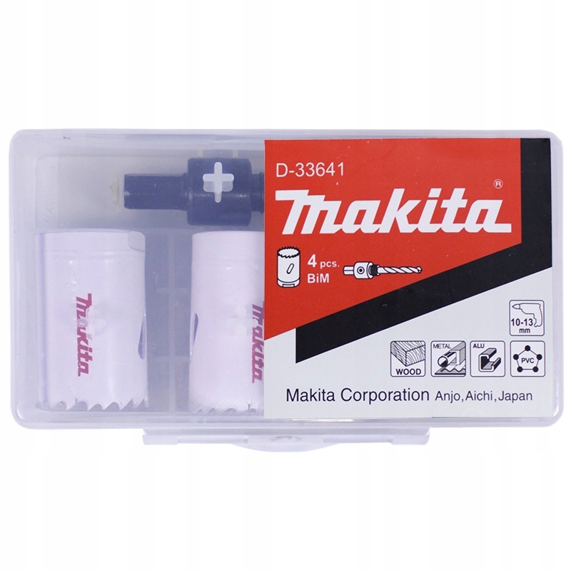 

Mini Zestaw Otwornic 22, 25, 29, 32 D-33641 Makita