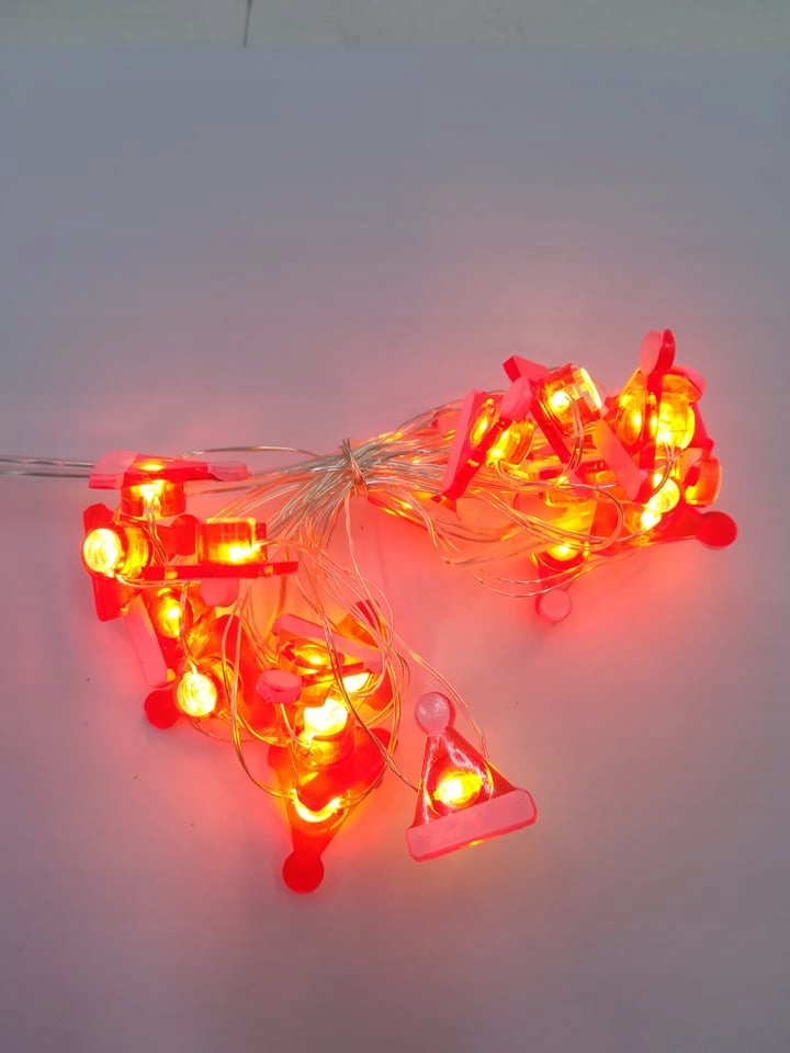 MIKRO LAMPKI NA BATERIE 20 LED CIEPŁE ŚWIATŁO Liczba lampek 11 - 20