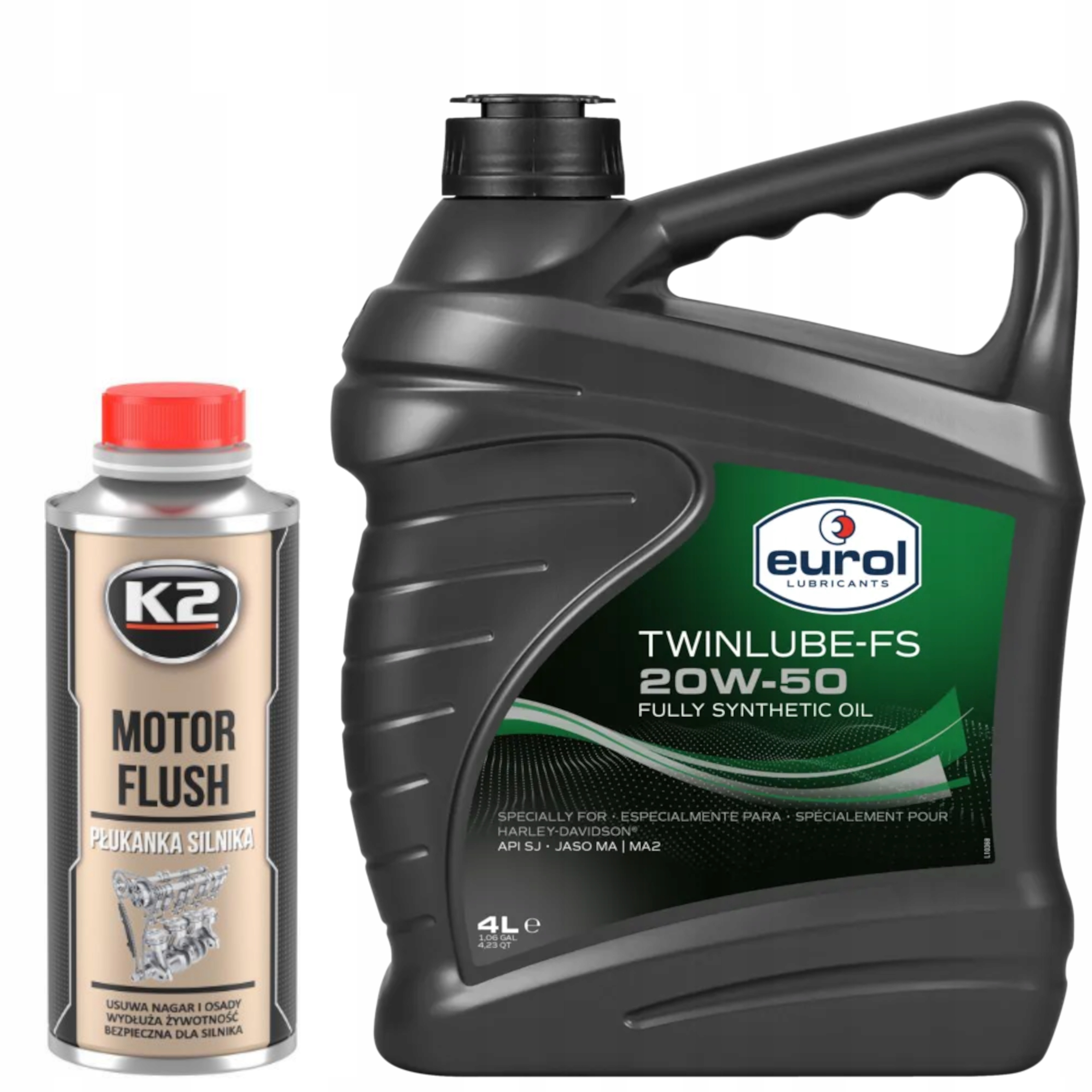 Olej silnikowy Eurol Harley Twinlube-fs 20W50 4L