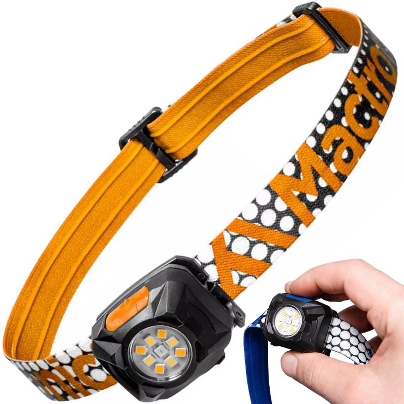 Výkonná Čelovka Mactronic Rebel 400Lm Led Akumulátorová svítilna Usb