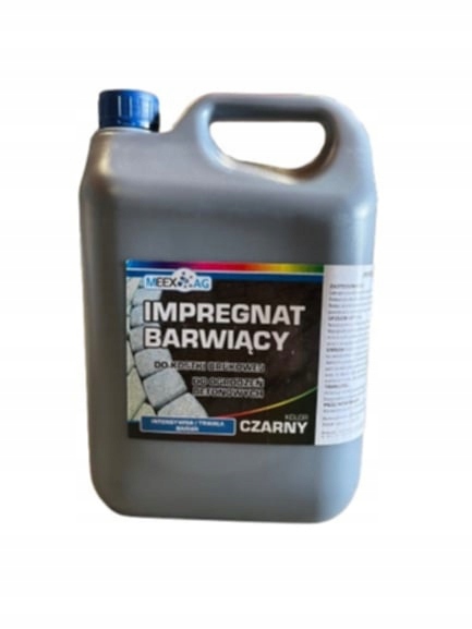 Impregnat barwiący farba do betonu kostki brukowe kolor Czarny 5L