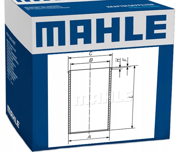 029 20 - Втулка циліндра MAHLE для MULTICAR Tremo S