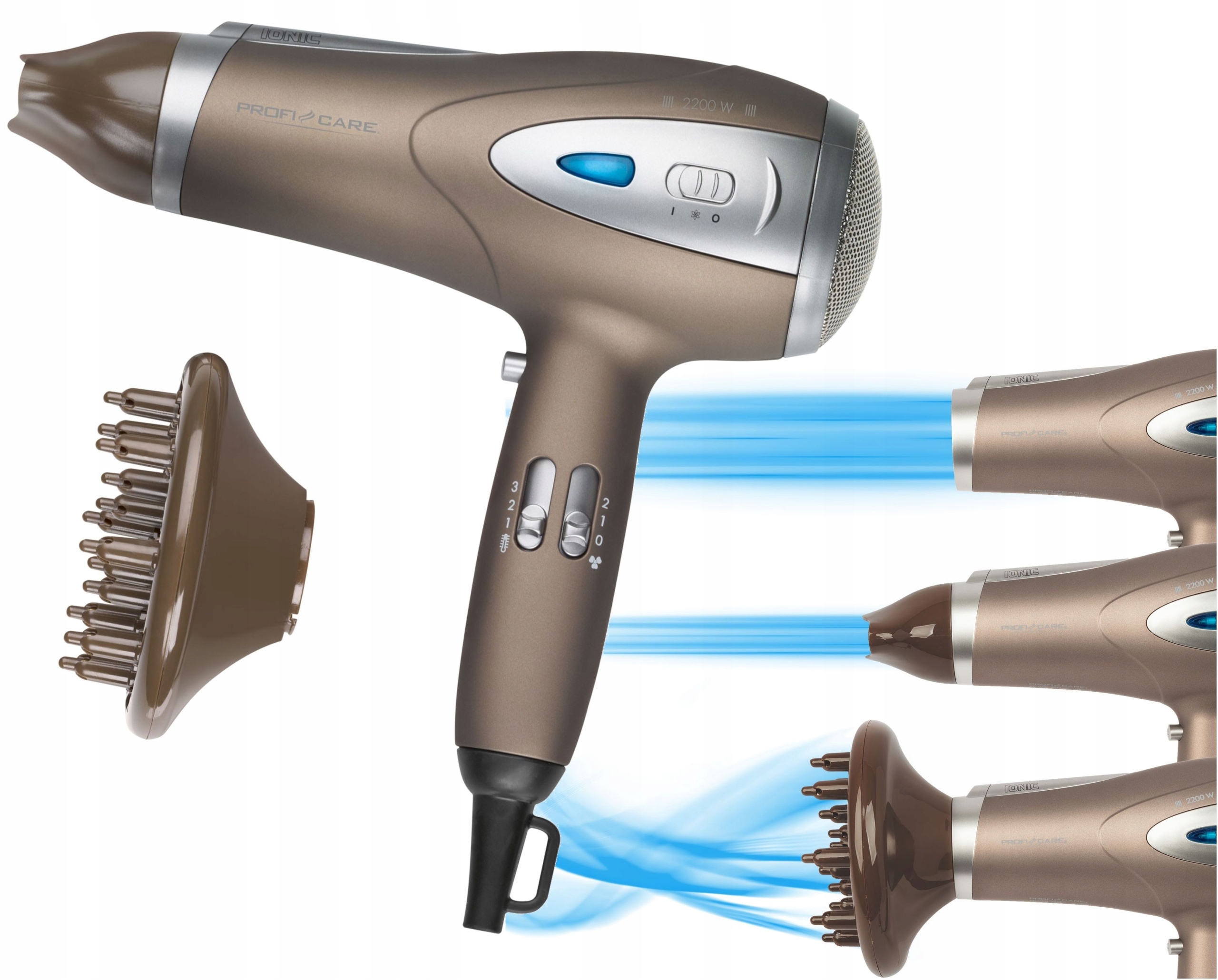 Proficare Htd 3113 Br vysoušeč profi