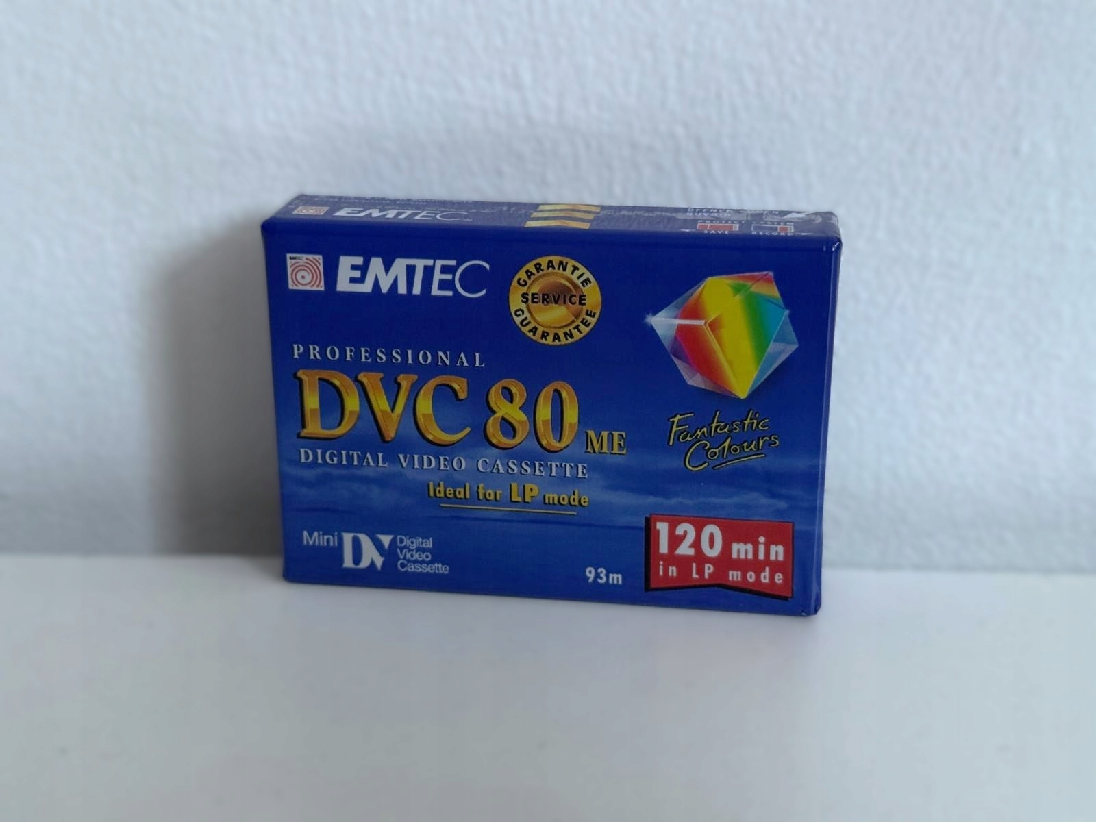 Kaseta MiniDV BASF Emtec DVC 80 ME Professional LP do kamery FOLIA Unikat